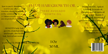 Load image into Gallery viewer, PHATI HAIR GROWTH OIL Chebe AVOCADO GROWTH OIL